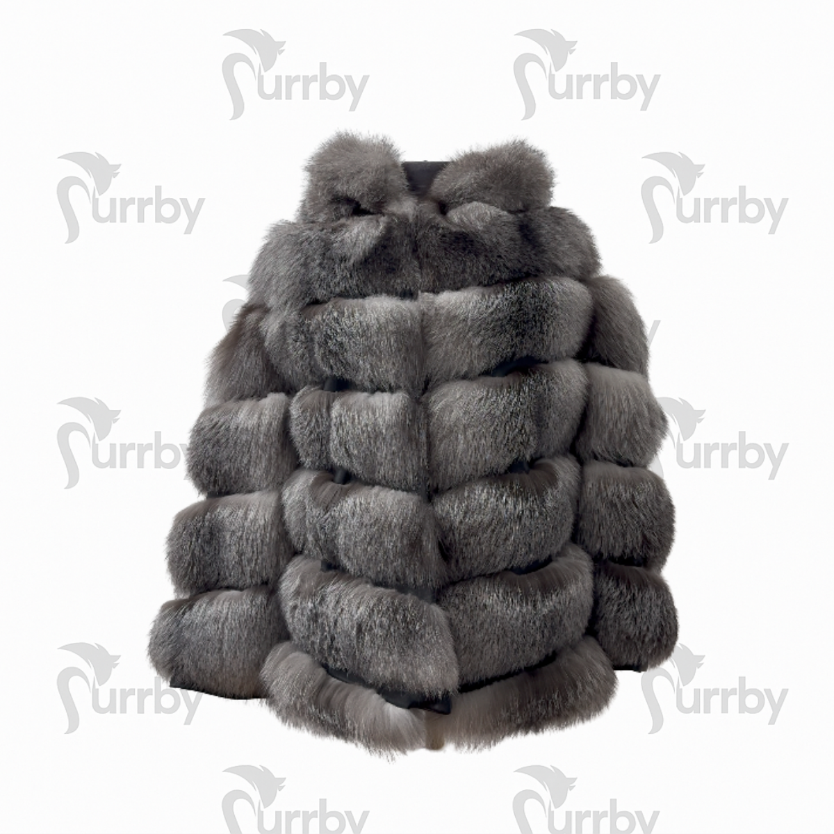pelliccia Furrby modello Zyra vista frontale