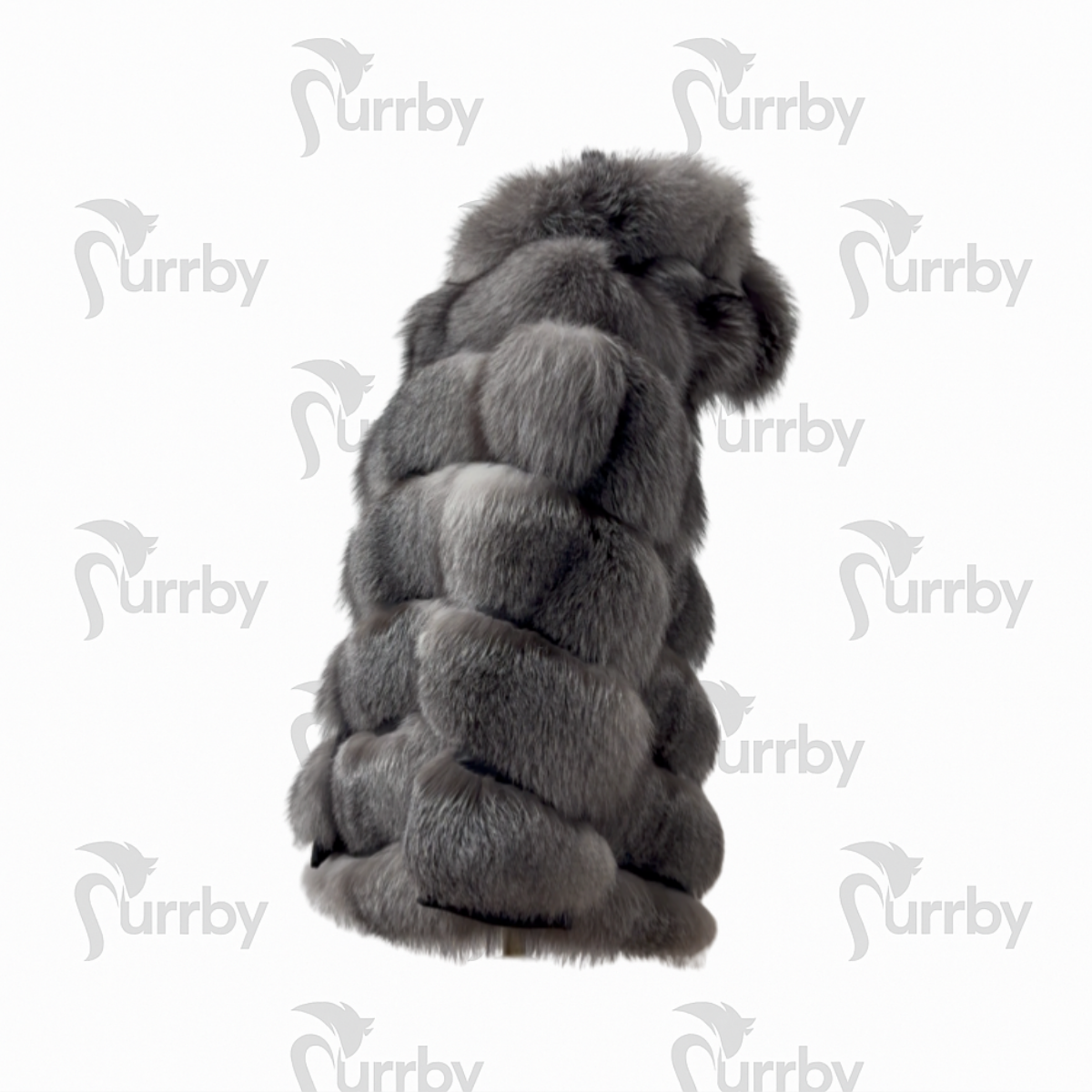 pelliccia Furrby modello Zyra vista laterale