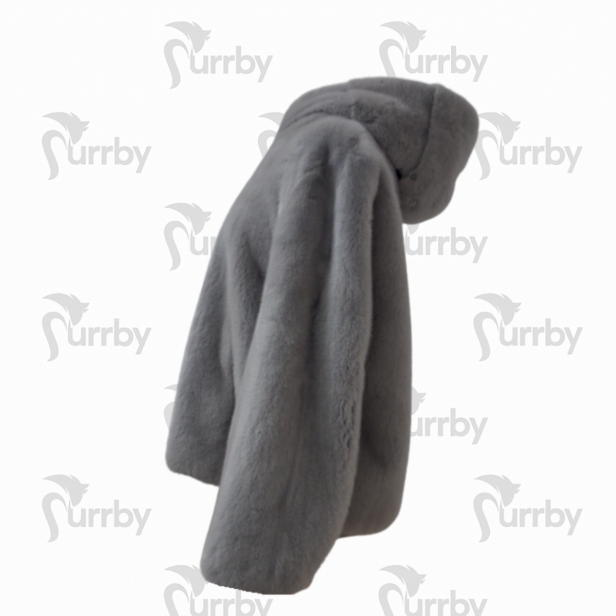 pelliccia Furrby Giacca CRYSTAL in visone vista laterale