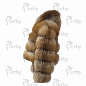 pelliccia Furrby Bomber VULPIS in volpe vista laterale