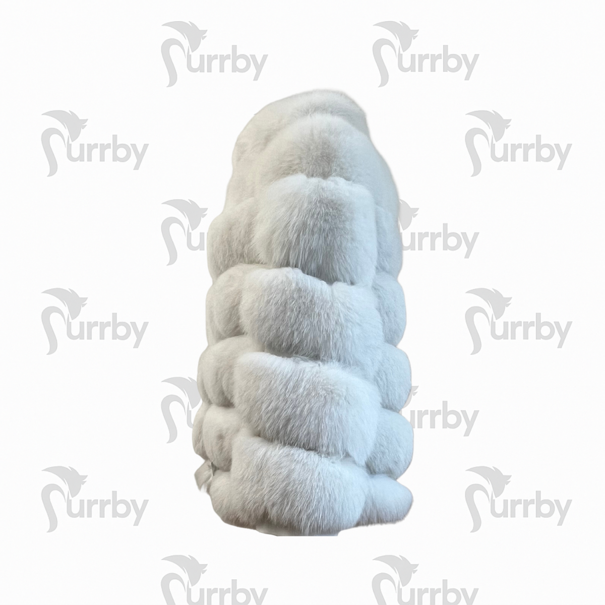 pelliccia Furrby modello Lumina vista laterale